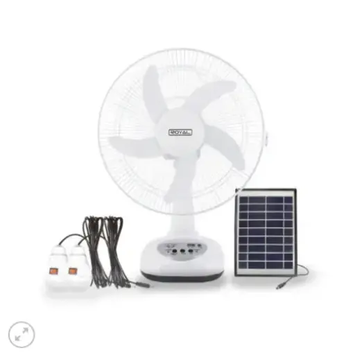[RA16RSL] VENTILADOR RECARGABLE SOLAR 16" ROYAL