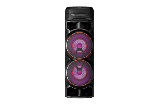 [RNC9] Torre de sonido LG XBOOM RNC9 | Doble Woofer | Potenciador de bajos | Karaoke Star | DJ App y DJ Pad | Super Bass Boost | Multi Bluetooth